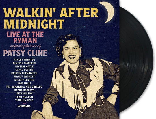 the album cover for Walkin' After Midnight: The Music of Patsy / Var - Walkin' After Midnight: The Music of Patsy Cline (Various Artists)