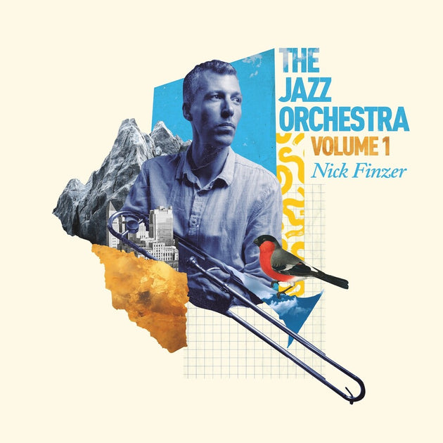 the album cover for Finzer, Nick - The Jazz Orchestra Volume 1