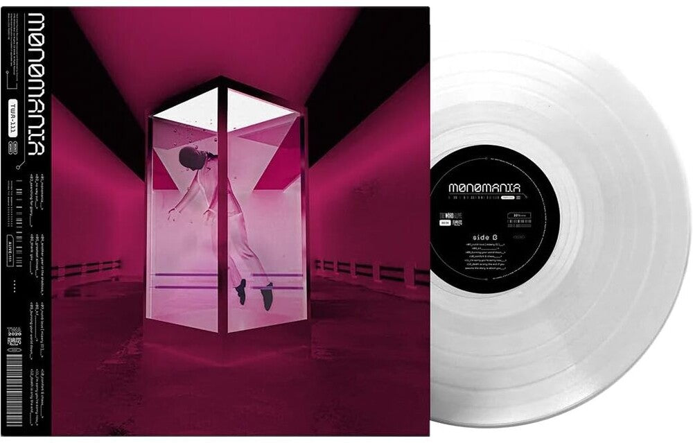 the album cover for Word Alive - Monomania [Translucent Clear vinyl]