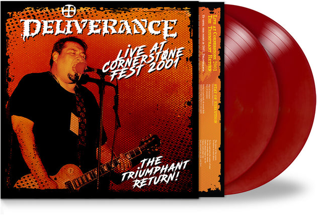 the album cover for Deliverance - Live At Cornerstone Fest 2001: Triumphant Return