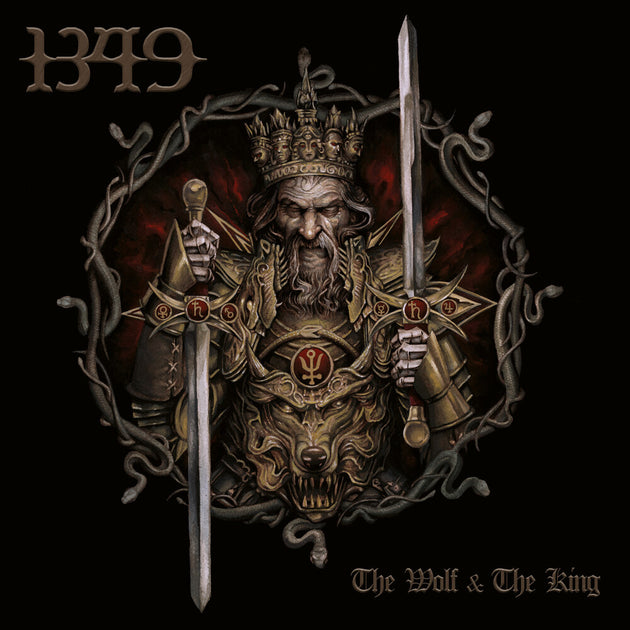the album cover for 1349 - Wolf And The King [Clear Vinyl] (Gate) [Limited Edition]