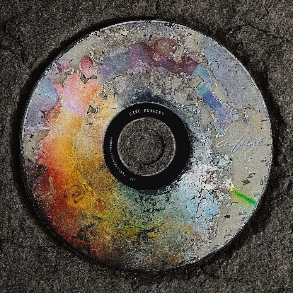 the album cover for Cafuné - Bite Reality - Graphite [Colored Vinyl]