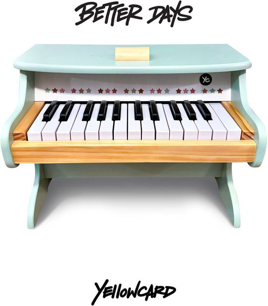 the album cover for Yellowcard - Better Days - Blue (Blue) [Colored Vinyl]