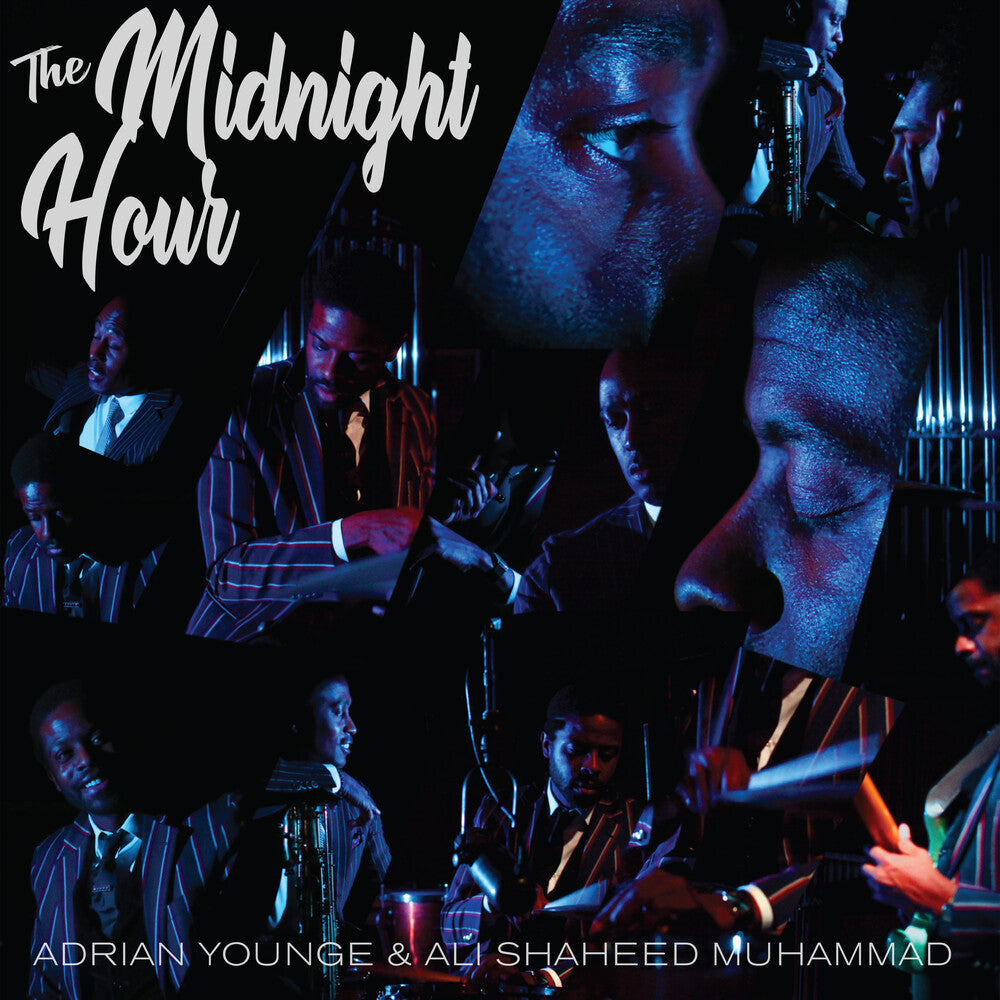 the album cover for Adrian Younge - The Midnight Hour