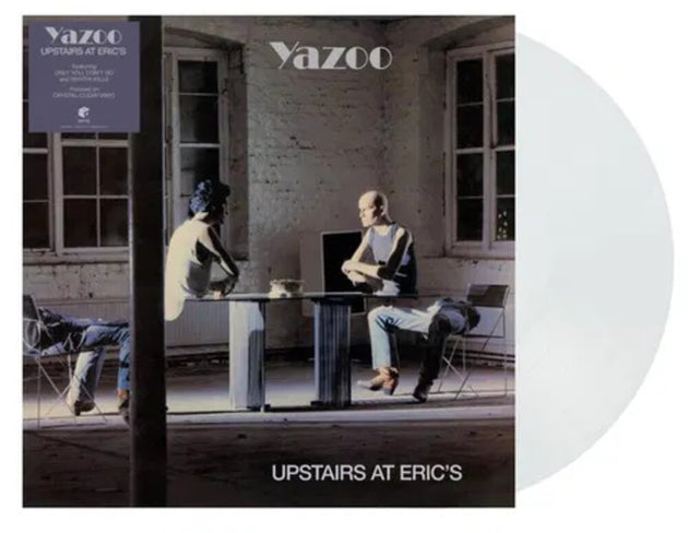 the album cover for Yazoo - Upstairs At Eric's [Clear Vinyl] [Limited Edition] [Remastered] (Uk)