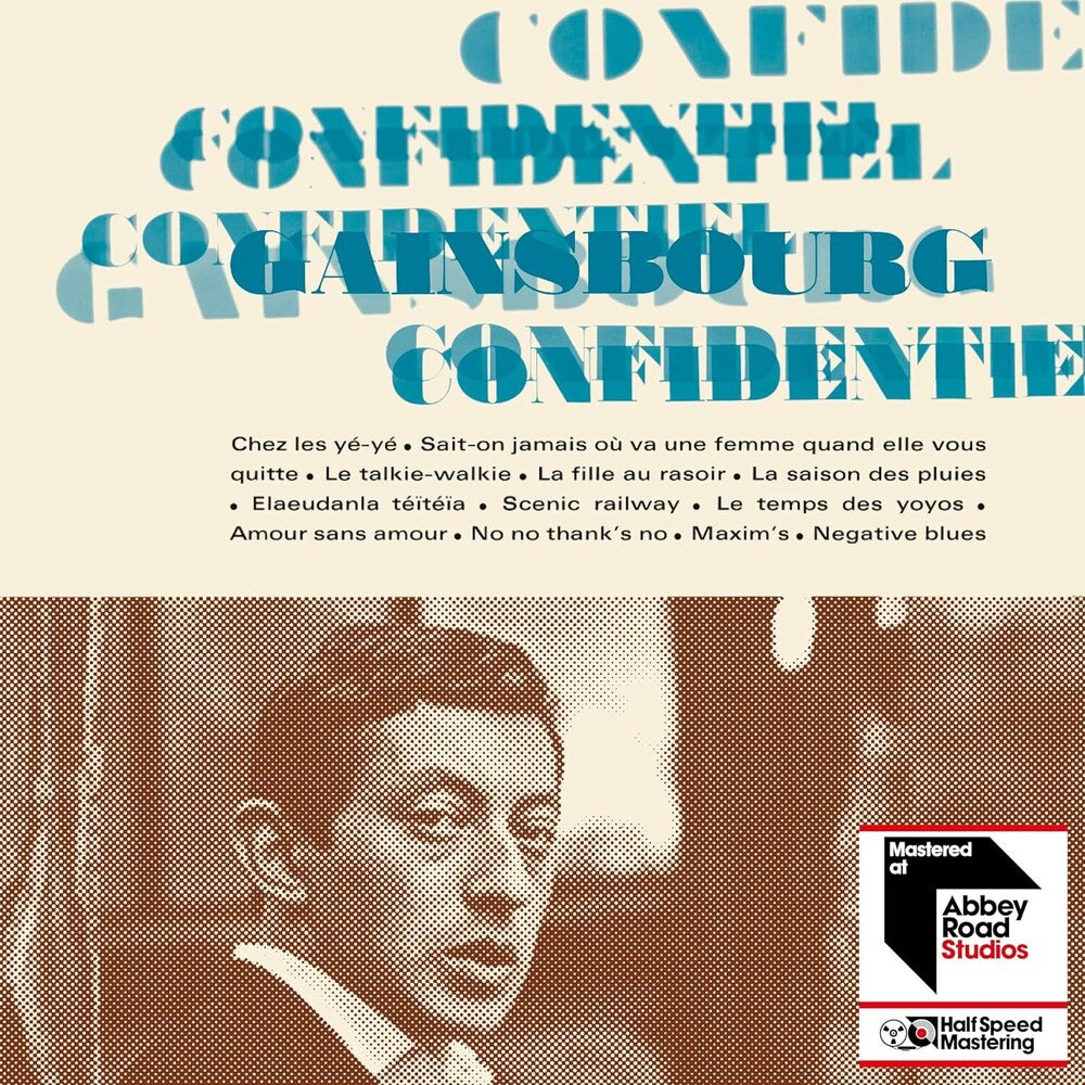 the album cover for Serge Gainsbourg - Confidentiel (Fra)