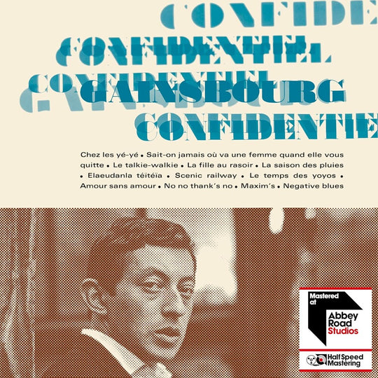 the album cover for Serge Gainsbourg - Confidentiel (Fra)