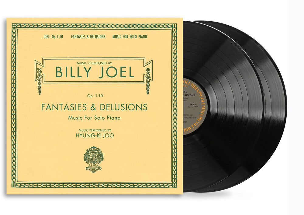the album cover for Billy Joel - Fantasies & Delusions