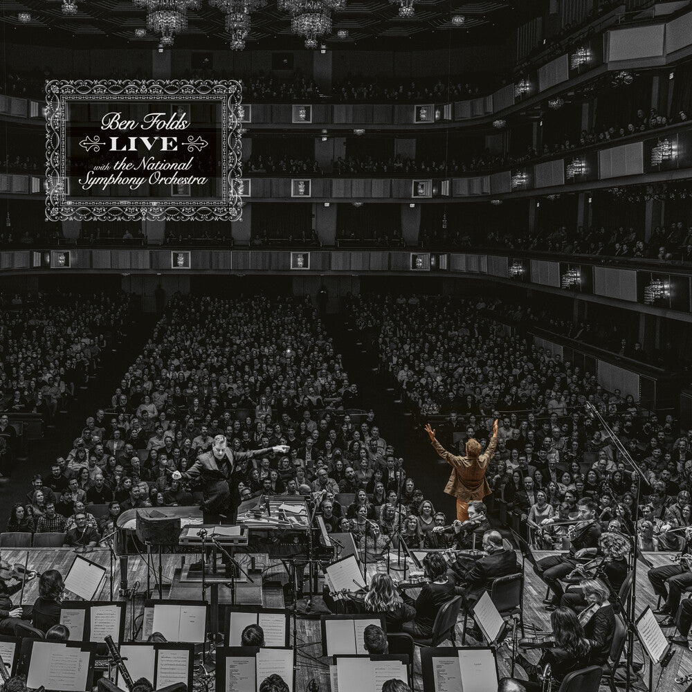 the album cover for Ben Folds - Ben Folds Live with the National Symphony Orchestra
