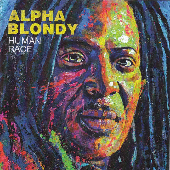 the album cover for Alpha Blondy - Human Race