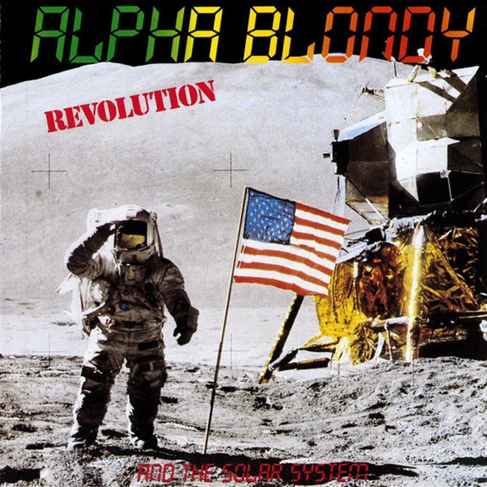 the album cover for Alpha Blondy - Revolution