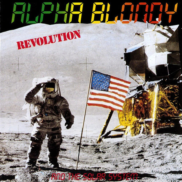 the album cover for Alpha Blondy - Revolution