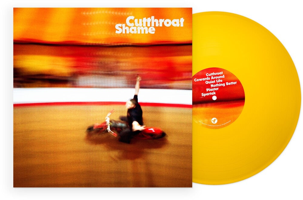 the album cover for Shame - Cutthroat [Orange Colored Vinyl]