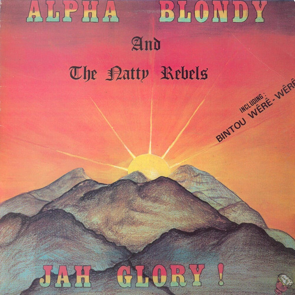 the album cover for Alpha Blondy - Jah Glory