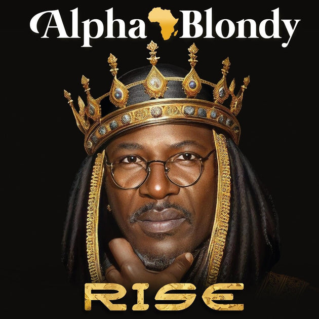 the album cover for Alpha Blondy - Rise