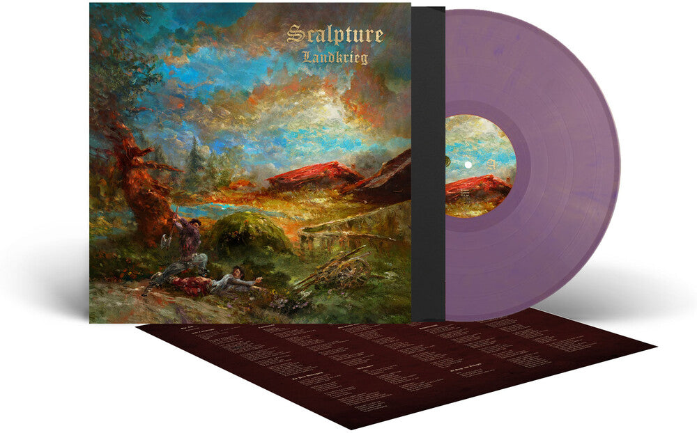 the album cover for Scalpture - Landkrieg [Colored Vinyl] [Limited Edition] (Ofgv)