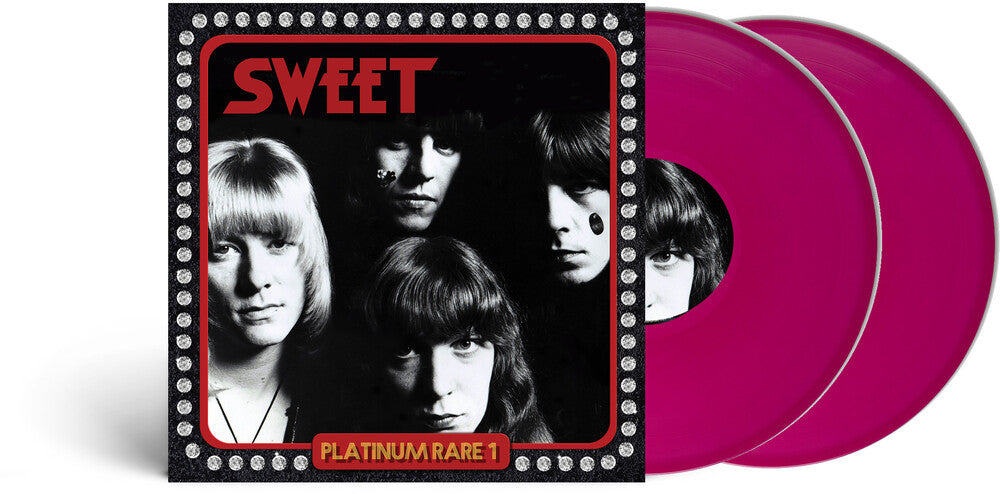 the album cover for Sweet - Platinum Rare 1 - Magenta [Colored Vinyl] (Gate) [Limited Edition]
