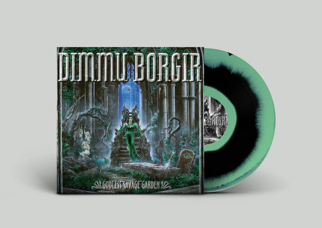 the album cover for Dimmu Borgir - Godless Savage Garden [Colored Vinyl] (Gate) [Limited Edition] [Reissue]