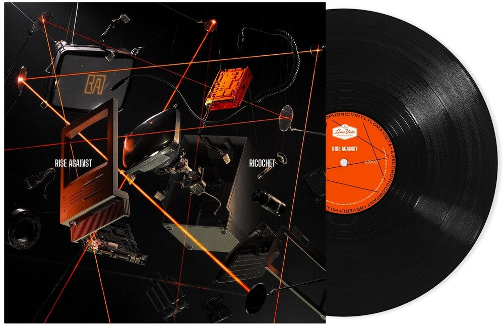 the album cover for Rise Against - Ricochet