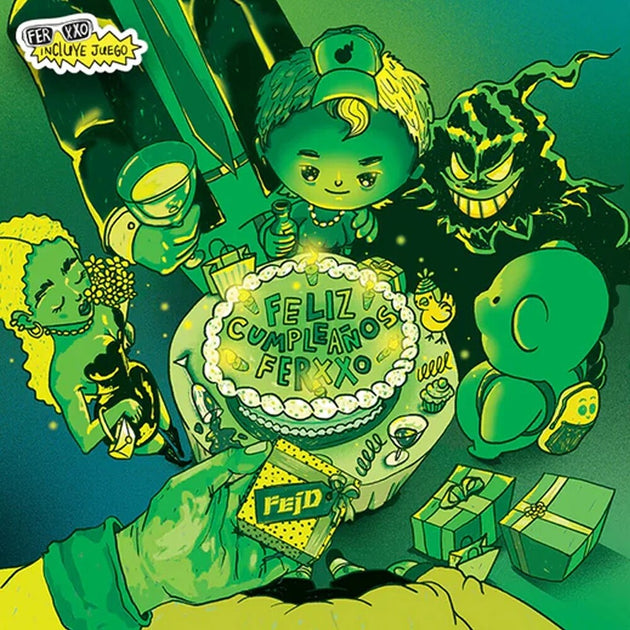 the album cover for Feid - Feliz Cumpleanos Ferxxo Te Pirateamos El Album