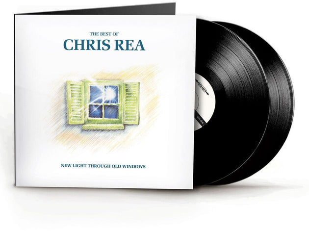 the album cover for Chris Rea - New Light Through Old Windows [Remastered] (Uk)