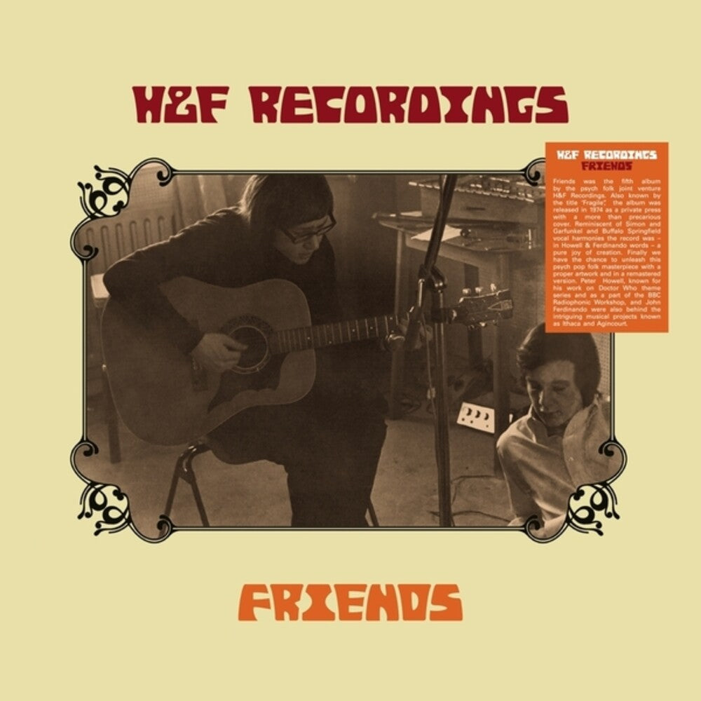 the album cover for H&F Recordings - Friends
