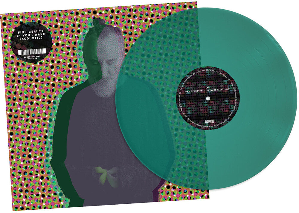 the album cover for Fink - Beauty In Your Wake Acoustic [Indie Exclusive] [Colored Vinyl] (Grn)
