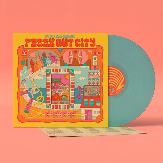 the album cover for Bret McKenzie - Freak Out City [Colored Vinyl]