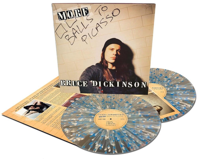 the album cover for Dickinson - More Balls To Picasso [Colored Vinyl] (Spla)