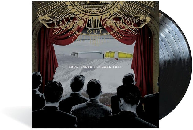 the album cover for Fall Out Boy - From Under The Cork Tree