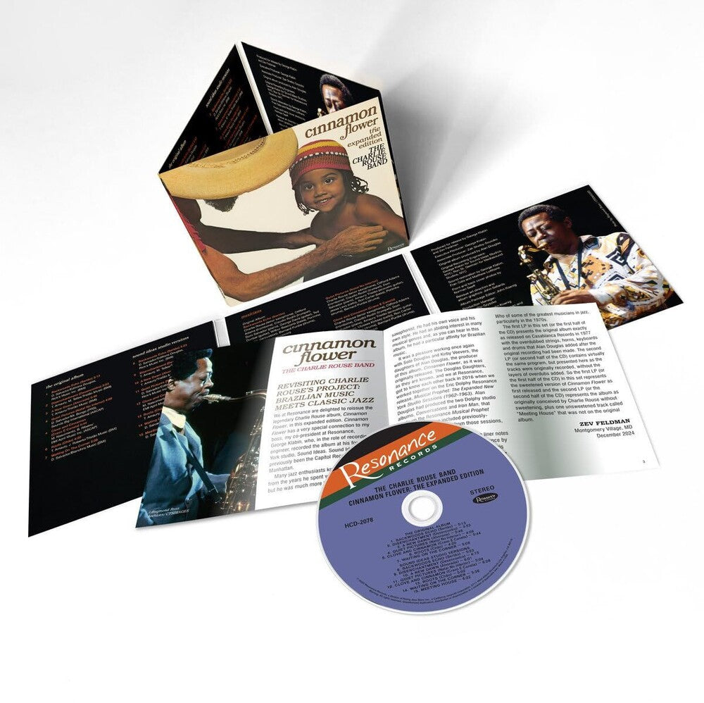 the album cover for Charlie Rouse - Cinnamon Flower [180 Gram] (Exp)