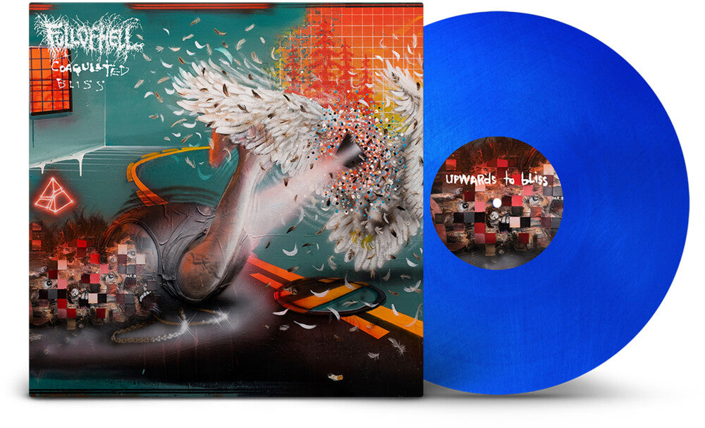 the album cover for Full Of Hell - Coagulated Bliss (Blue) [Colored Vinyl]