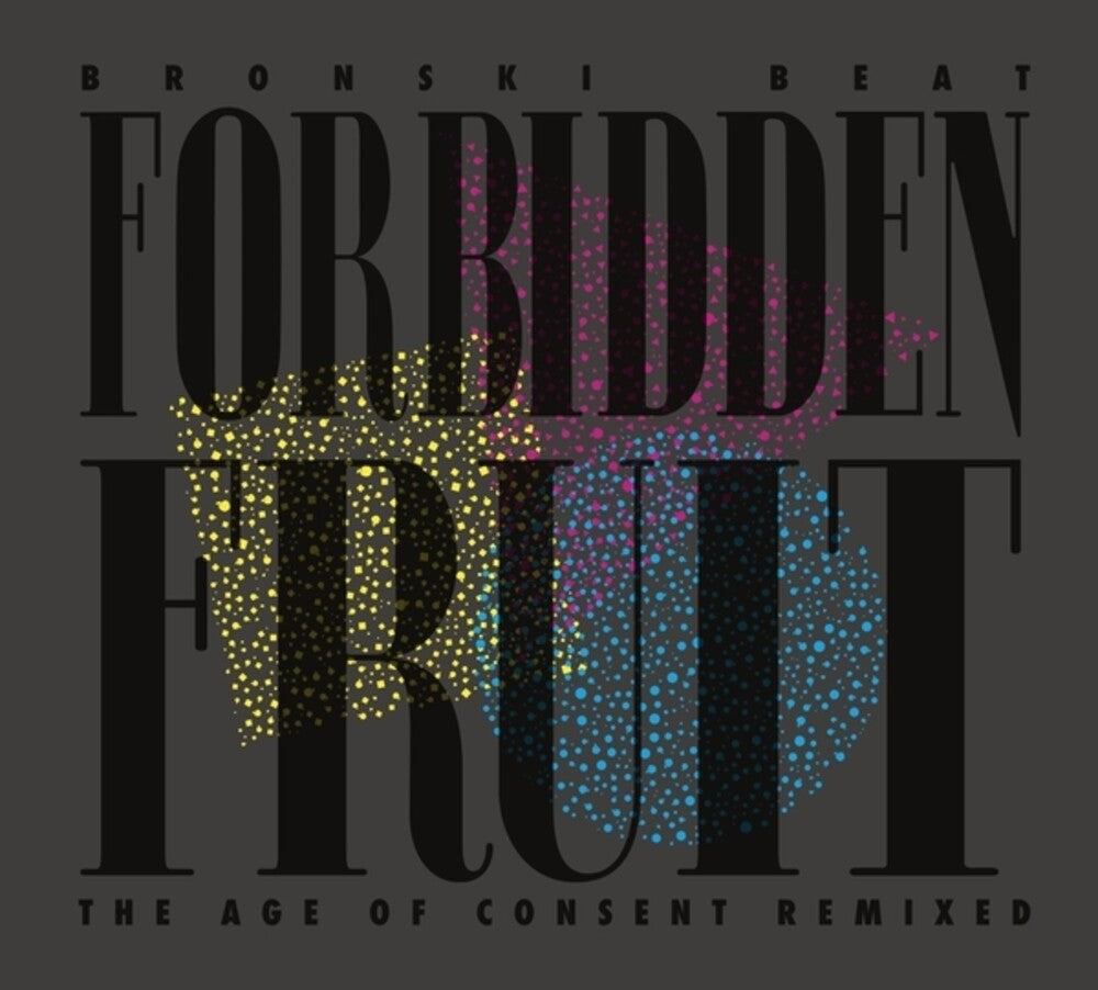 the album cover for Bronski Beat - Forbidden Fruit (Age Of Consent Remixed)