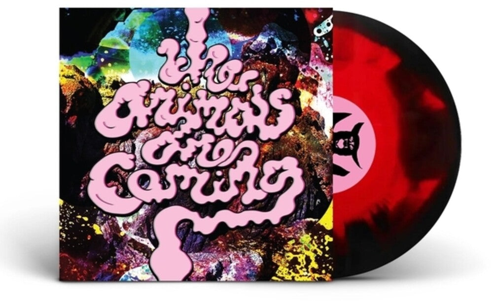 the album cover for Black Helium - Animals Are Coming