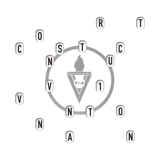 the album cover for Vnv Nation - Construct [Colored Vinyl] (Wht)