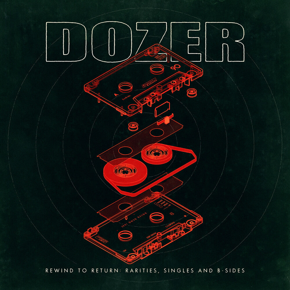 the album cover for Dozer - Rewind To Return: Rarities Singles And B-Sides