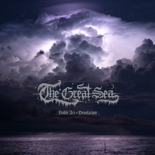 the album cover for Great Sea - Noble Art Of Desolation