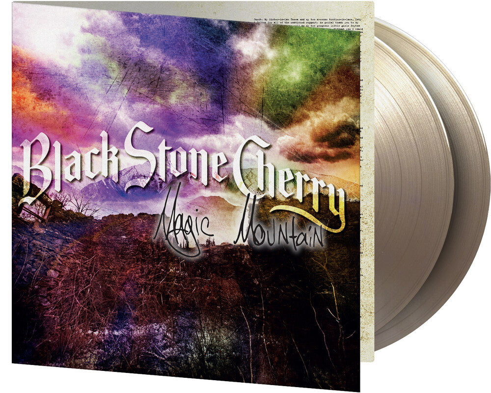the album cover for Black Stone Cherry - Magic Mountain (Bonus Tracks) [Colored Vinyl] (Gol) [Limited Edition]