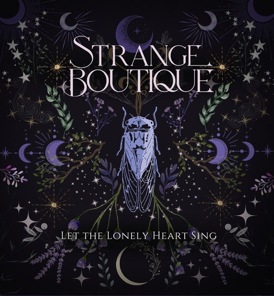 the album cover for Strange Boutique - Let The Lonely Heart Sing (Blk) [Colored Vinyl] [Limited Edition] (Trq)