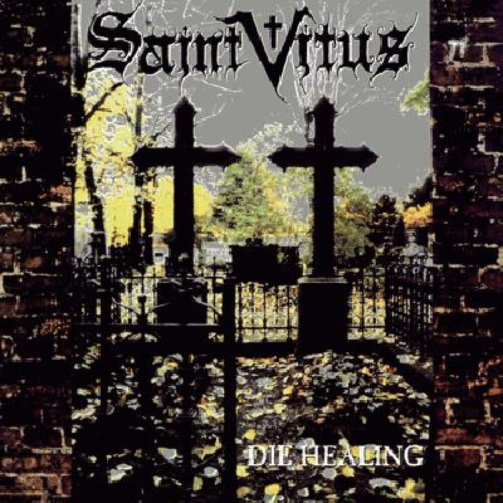 the album cover for Saint Vitus - Die Healing [Colored Vinyl] [Limited Edition] (Wht)