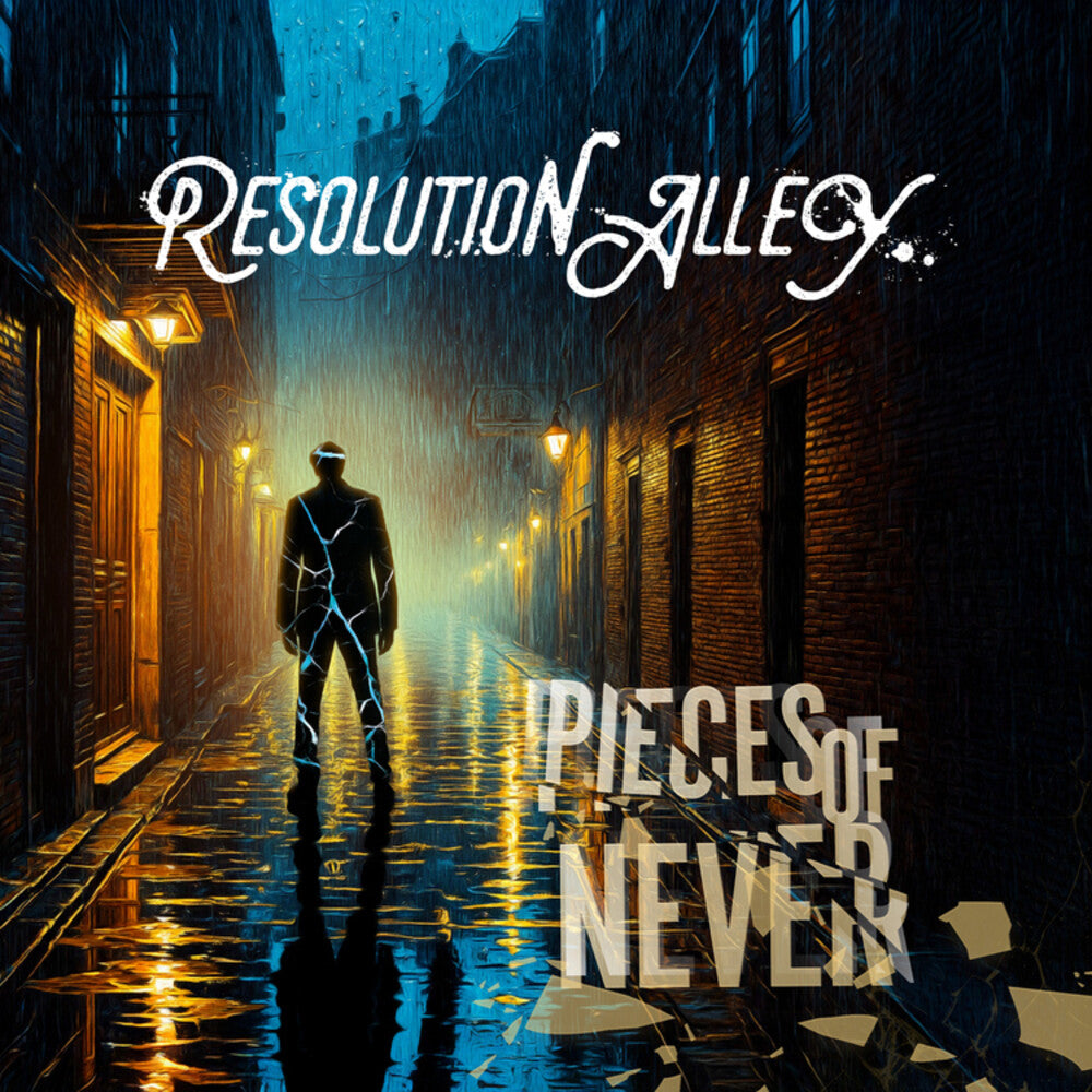 the album cover for Resolution Alley - Pieces Of Never