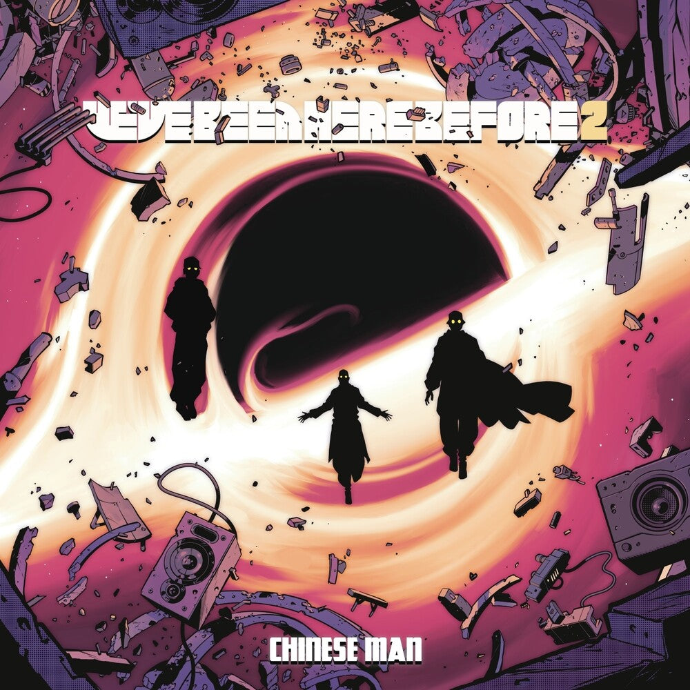 the album cover for Chinese Man - We've Been Here Before 2