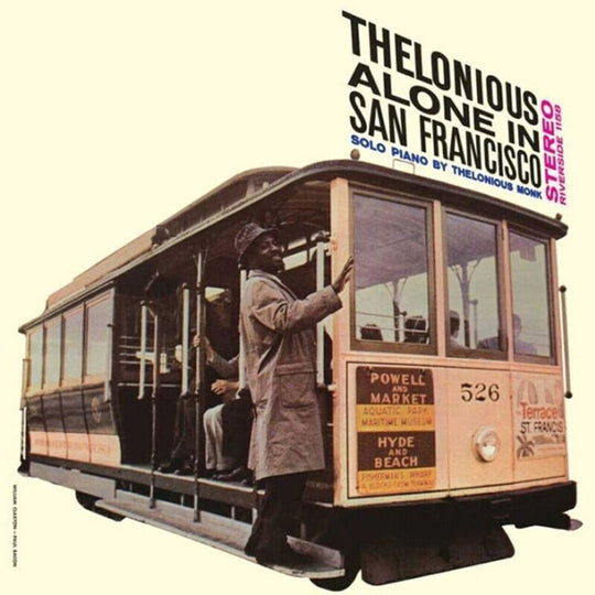 the album cover for Thelonious Monk - Alone In San Francisco (Bonus Tracks) [Limited Edition] [180 Gram]