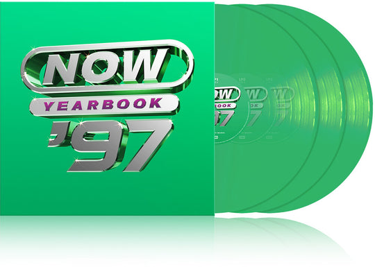 the album cover for Various Artists (NOW 1997) - Now Yearbook 1997 [Colored Vinyl, Green]