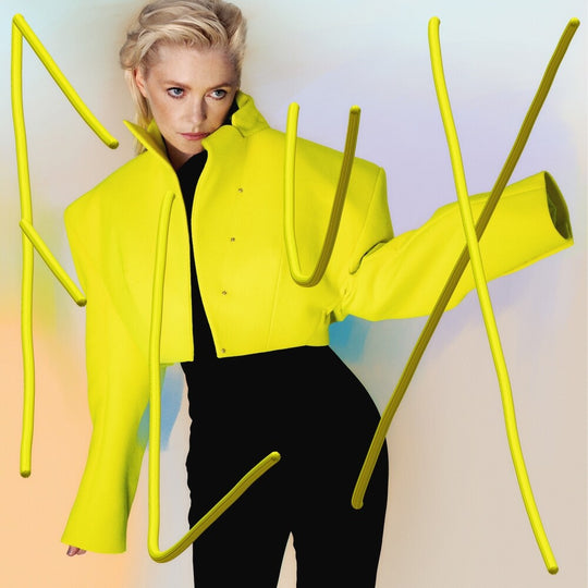 the album cover for Alison Goldfrapp - Flux [Yellow LP]