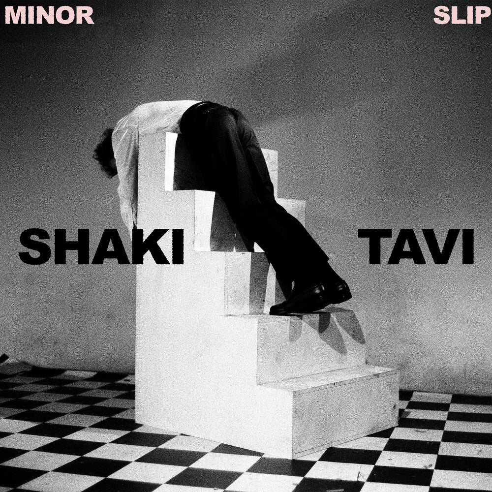 the album cover for Shaki Tavi - Minor Slip [Pink Foam Vinyl]