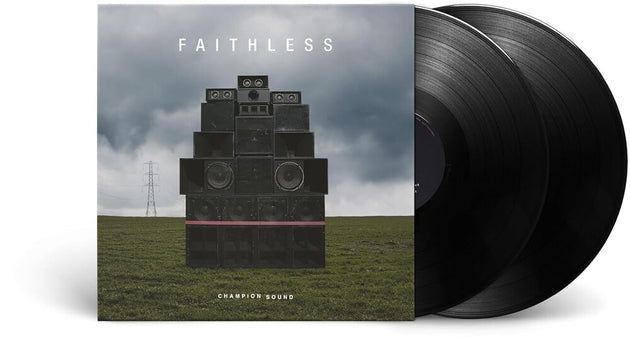 the album cover for Faithless - Champion Sound