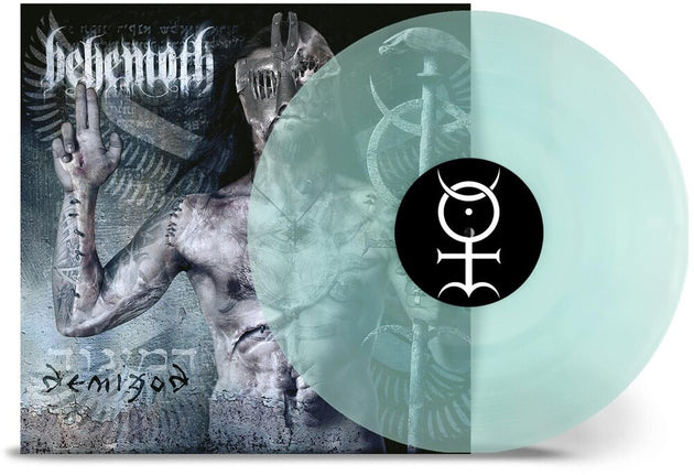 the album cover for Behemoth - Demigod [Coke Bottle Green LP]