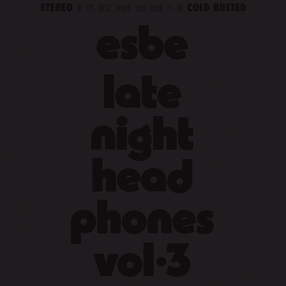 the album cover for Esbe - Esbe - Late Night Headphones Vol. 3