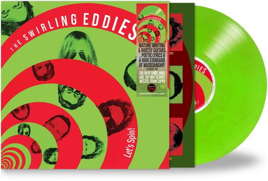the album cover for Swirling Eddies - Let's Spin [Colored Vinyl] [Limited Edition] [Remastered]